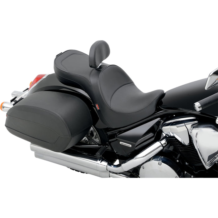 Z1R 0810-1713 Low-Profile Touring Seat With EZ Glide II™ Backrest Option Double Bucket Seat - Backrest - Mild - VT1300