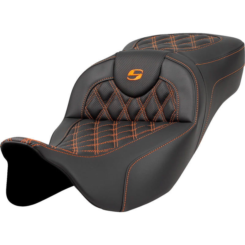 Saddlemen Roadsofa™ Seat - 808-07B-18403 For Harley Touring 2008-2025