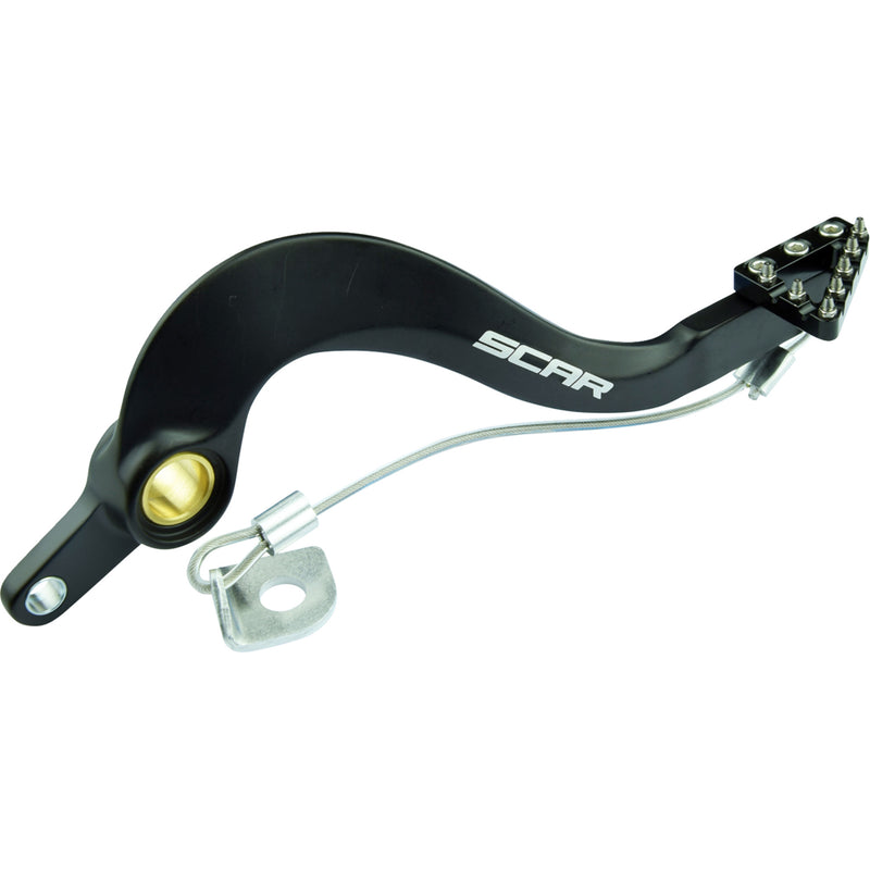 Scar Brake Pedal - RBP103BK Yamaha Dirt Bikes 2010-2026
