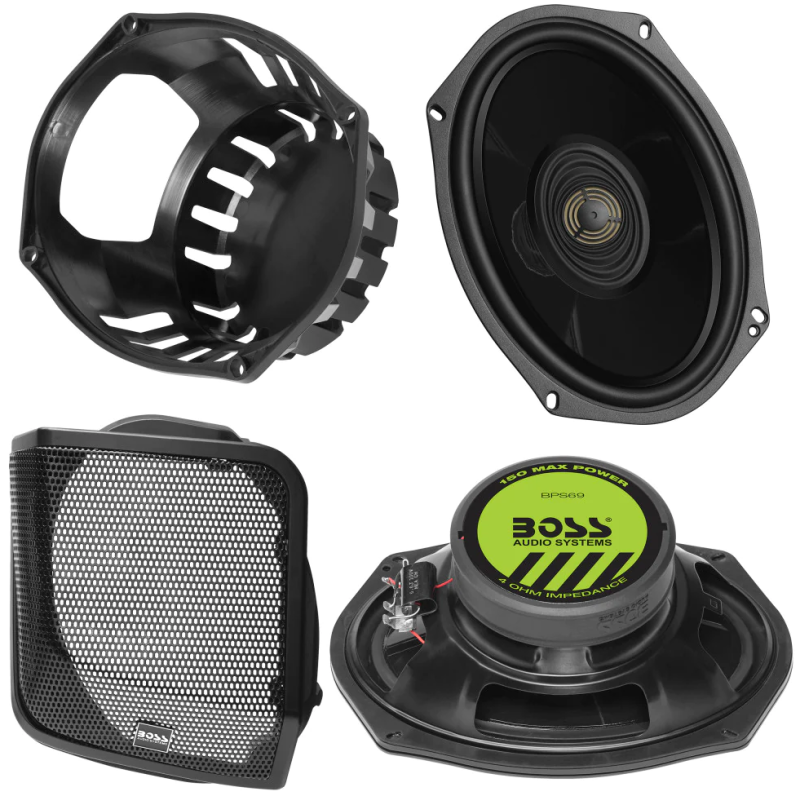 Boss Audio BHD14 Systems Harley Davidson 6 X 9 Inch Saddlebag Speaker Kit - User 1