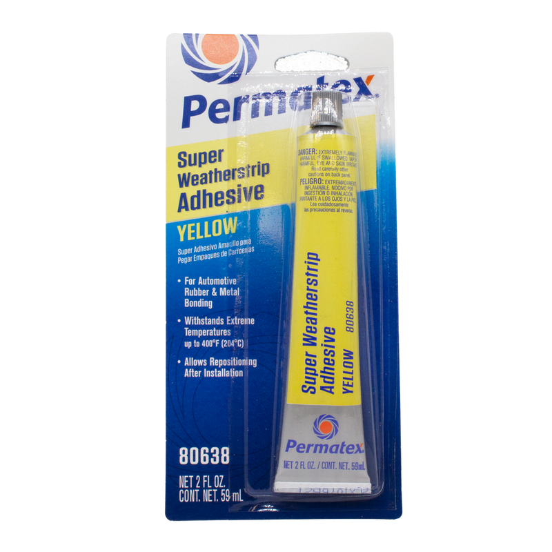 Permatex 59-9180 80638 SUPER WEATHER STRIP ADHESIVE 2OZ