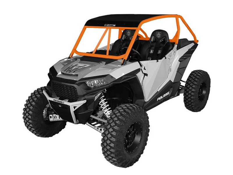 Pro Armor Baja Cage With V Intrusion Orange - P141C025OR-446 Polaris RZR 2014-2018