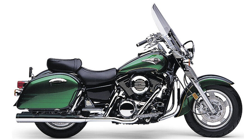 Cobra True Duals Billet Tips F S CHR Kawasaki VN1500/1600 Nomad - 4368 Kawasaki 1500 / VN1500G / 1600 / VN1600D 1998-2001