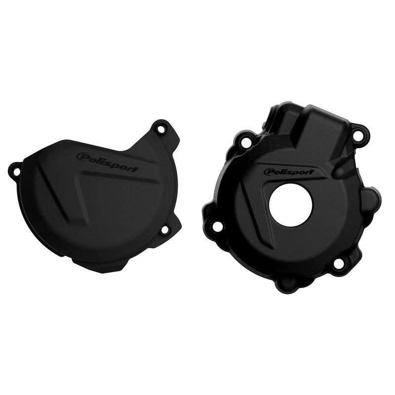 Polisport Kit Clutch + Ignition Black KTM HUS - 90978 For Husqvarna FE 250 / FE 350 2014-2016 | KTM EXC-F 350 2012-2016