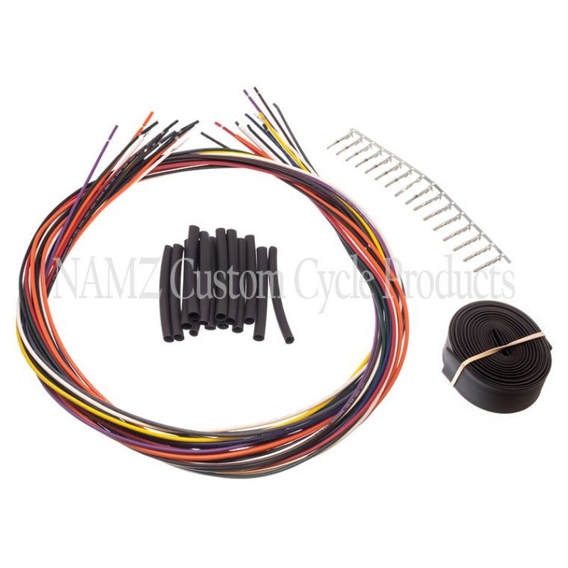 NAMZ NHCX-UON-48 82-95 Non-bagger Models Handlebar Switch Wire Extensions 48in. (cut & Solder Applications) - Photo - Primary