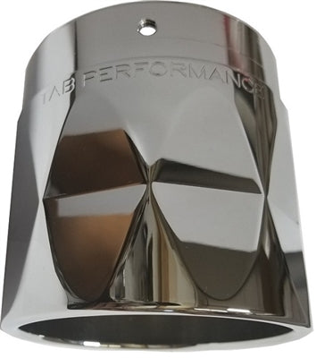 Tab Performance 221-2291-C2-2.25 2015-Up Indian Scout 2016-Up Scout Sixty 4 Inch Short Black Tip Slip On Muffler Compatible Exhaust Pipes 2.25 Inch Louvered Core Baffles (Medium) 4 Inch Chrome Straight Cut Tip