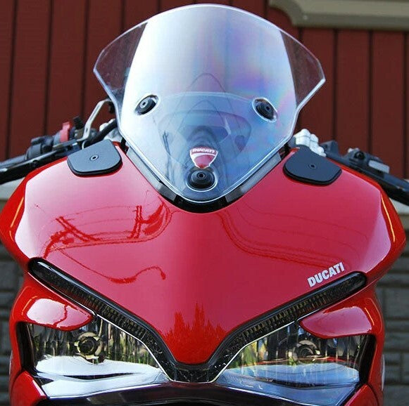 New Rage Cycles Front LED Turn Signals DUC - 939-FS-BO Ducati Super Sport / SuperSport / Supersport 950 2017-2023