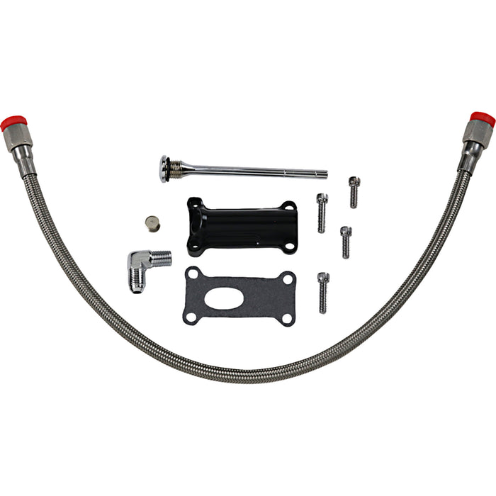 DRAG SPECIALTIES Engine Oil Spout Kit - 02'-06' Touring