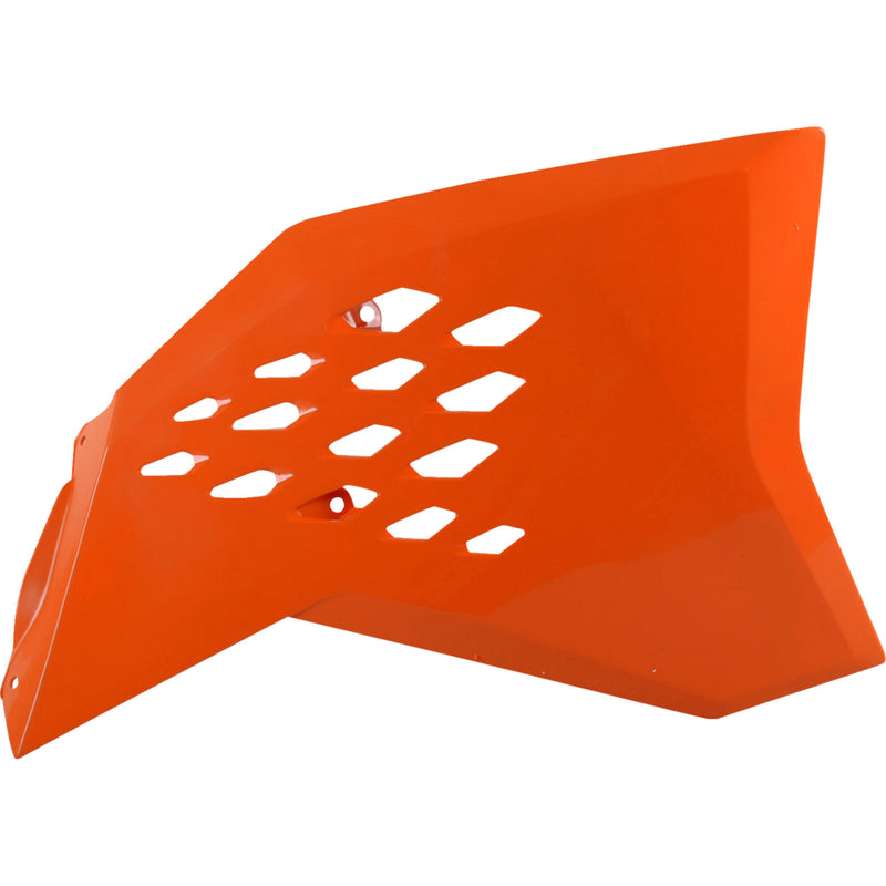 Polisport Replica Plastics Radiator Cover - 8428200002 KTM Dirt Bikes 2007-2011