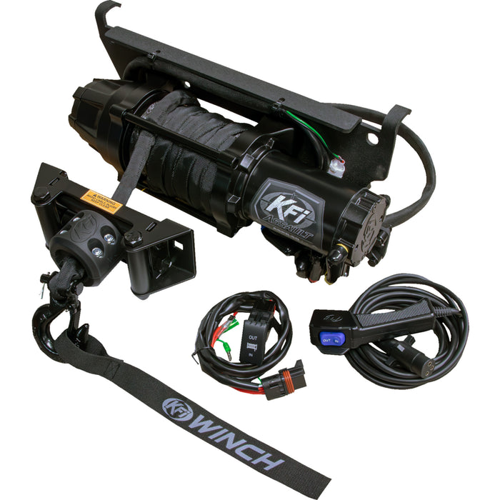 KFI PRODUCTS 4505-1189 ASPR-50 Plug-N-Play Synthetic Winch 5000 lb - polaris ranger