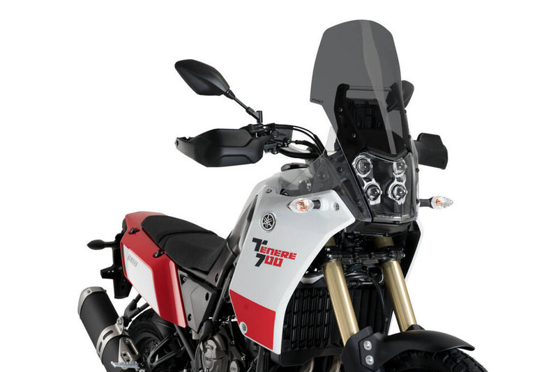 Puig Hi-Tech Parts Windscreen Touring Dark Smoke - 3727F Yamaha Tenere 700 2021-2022