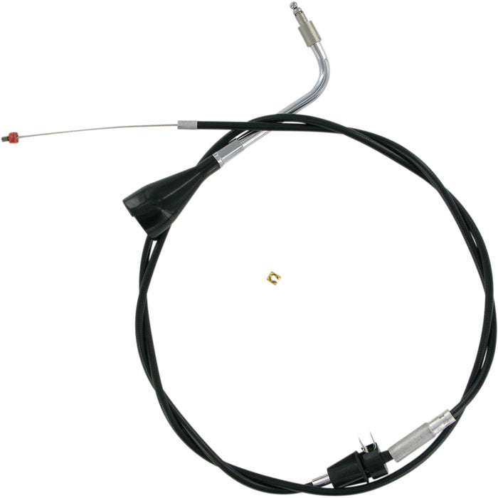 BARNETT 0651-0510 101-30-41004-06 Black Vinyl Throttle/Idle Cable - +6"