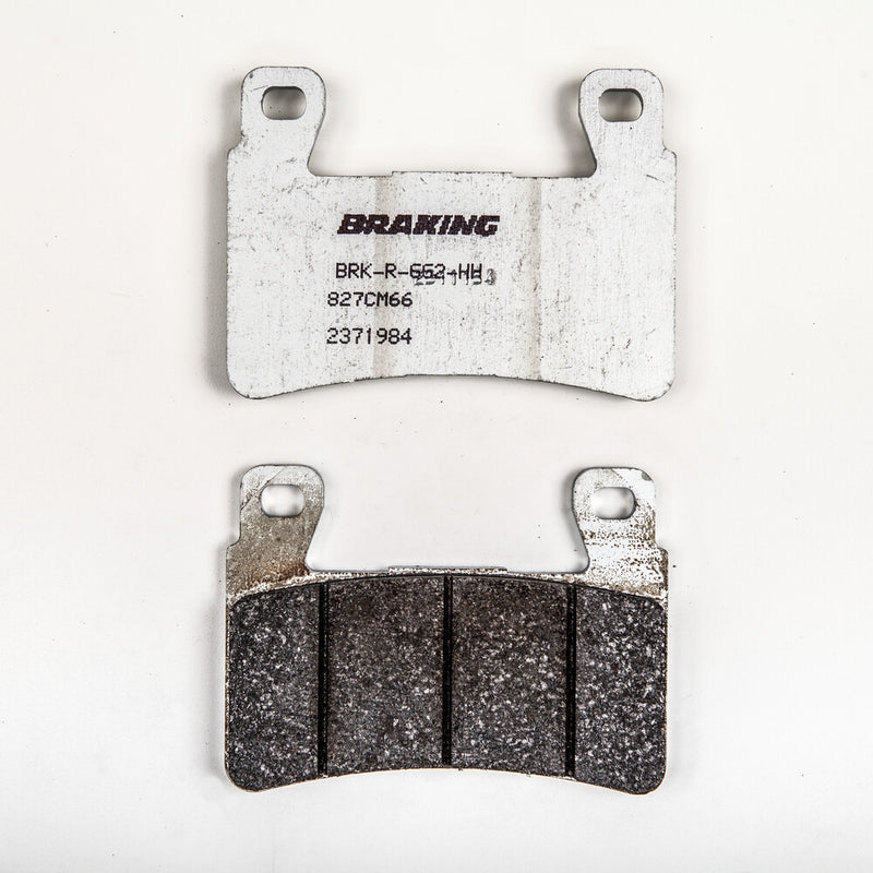 Braking 31-827C 827CM66 BRAKE PAD SET SINTERED HIGH PERFORMANCE
