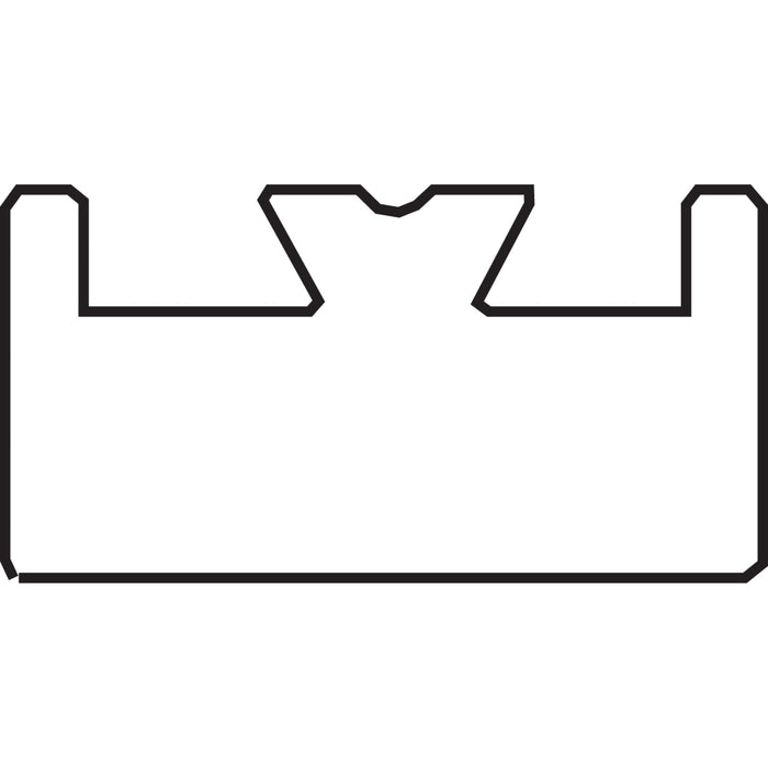 GARLAND SG472 12-4700-1-01-12 Replacement Slide black  - graphite - profile 12 - length 47.00" - yamaha