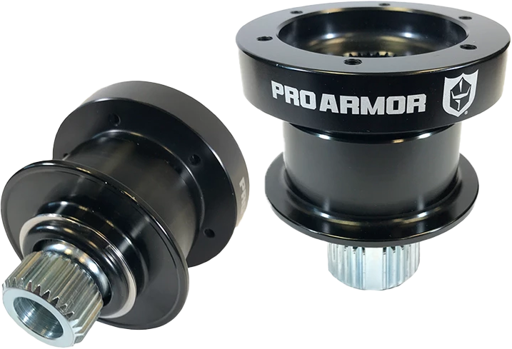 Pro Armor 67-81281BL P081Z281BL QUICK RELEASE STEERING WHEEL HUB BLACK