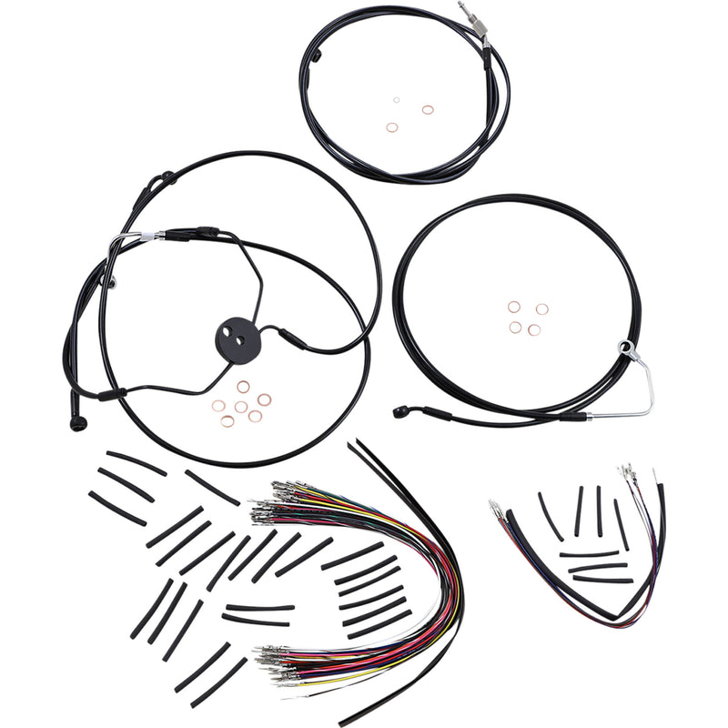 Magnum Shielding Cable Kit - 486022 For Harley Road Glide 2011-2012
