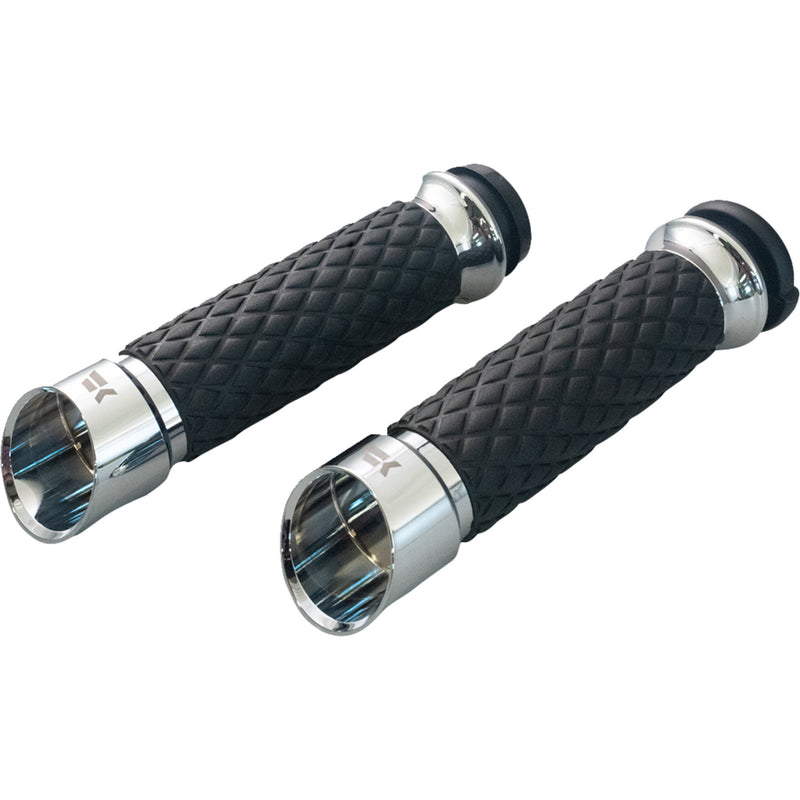 Khrome Werks Edge Grips - 500315 For Harley Motorcycles 2008-2024
