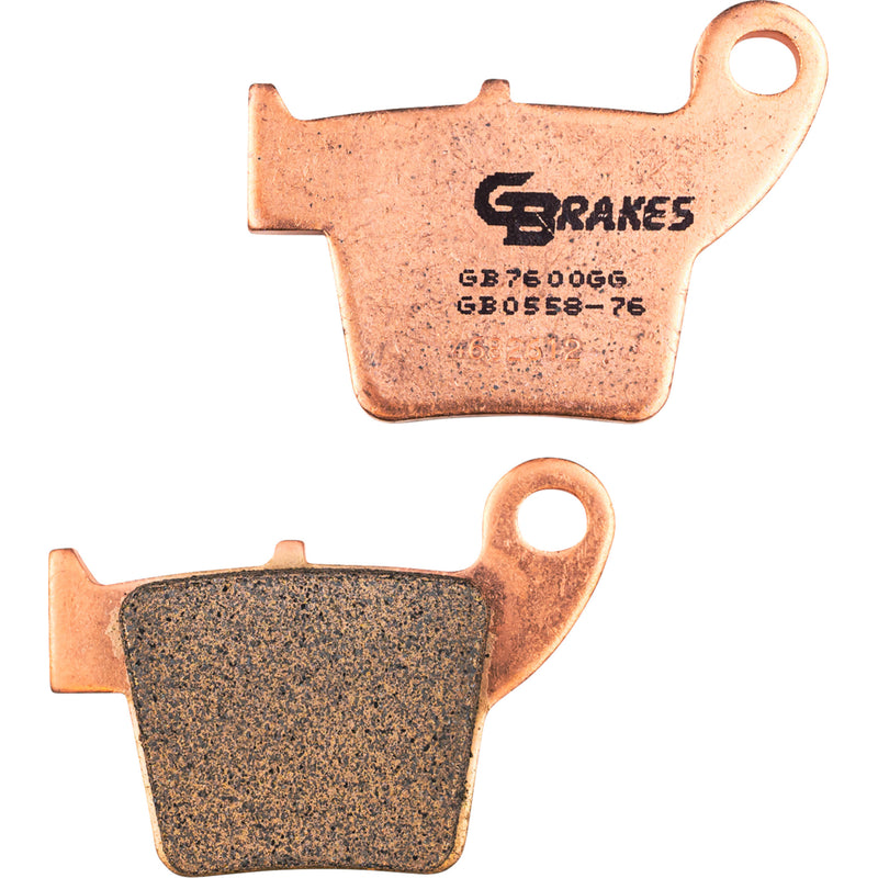 GBRAKES 1722-1003 GB0558-76 HH Sintered Brake Pads Brake Pads - Sintered - Rear