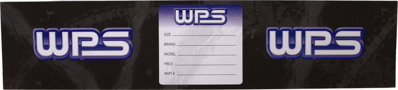 Wps 87-LABEL WPS TIRE WRAP TIRE LABELS 50/PK WRAPS