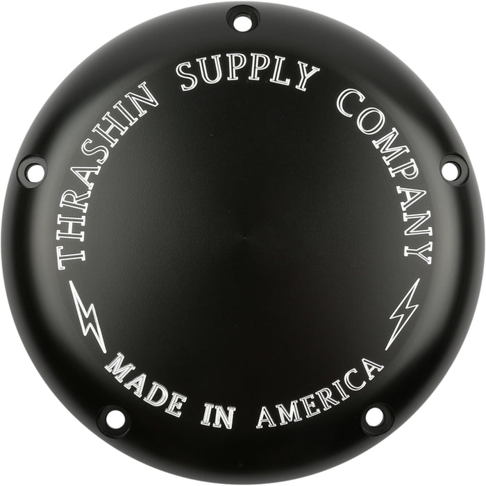 THRASHIN SUPPLY CO. 1107-0692 TSC-3015-4 Classic Derby Cover - M8 - Derby Cover OG - Black