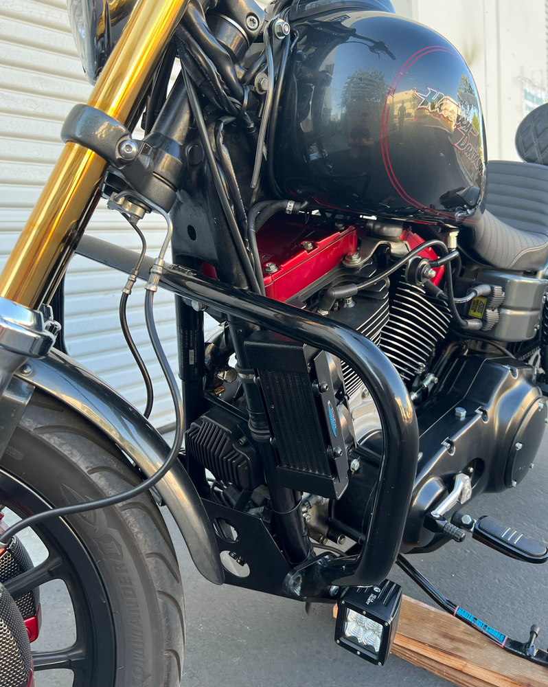 Ultracool Side Mount Naked OIL Cooler - SMT-4 For Harley Motorcycles 1984-2017