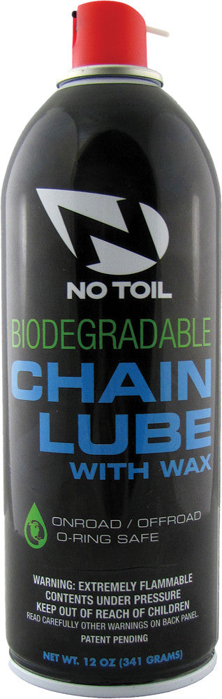 No Toil Biodegradable Chain Lube With WAX 12OZ - NT401