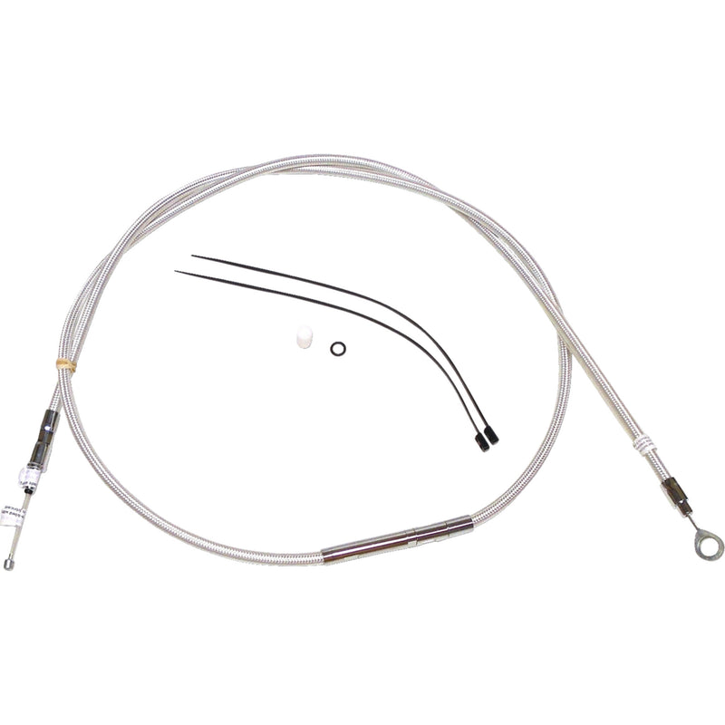 Magnum Shielding High-Efficiency Braided Sterling Chromite II® Clutch Cable /16" - 32106HE For Harley Motorcycles 1987-2006