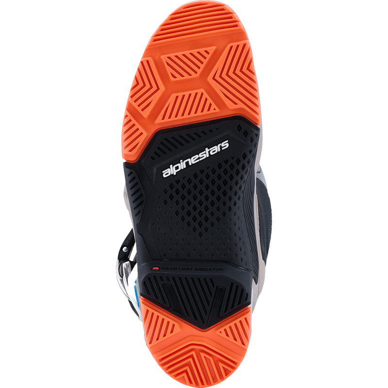 ALPINESTARS Tech 7 Enduro Boots Black/Warm - Gray/Fluorescent Orange US