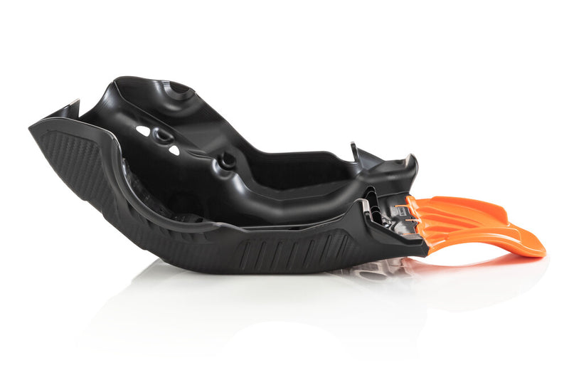Acerbis Skid Plate Black Orange - 2791685229 KTM XC-F 250 / XC-F 350 2019-2022