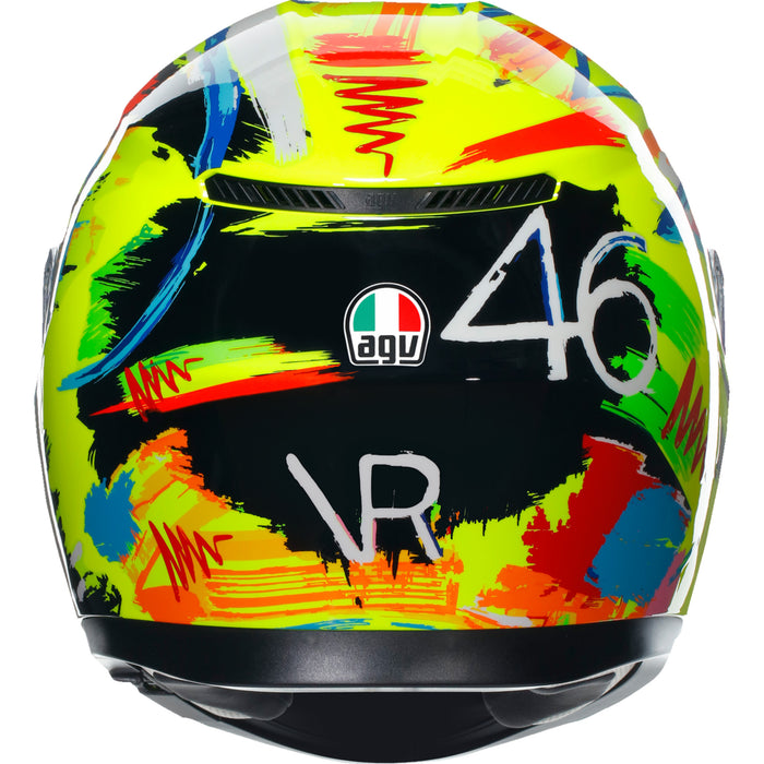 AGV 0101-15476 2118381004003XL K3 Rossi Winter 2019 Helmet K3 Helmet - Rossi Winter Test 2019 - XL