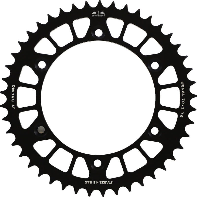 JT Sprockets Sprocket - JTA822.45BLK For Husqvarna Dirt Bikes 1990-2012 | Gas Gas Dirt Bikes 2000-2011 | Beta 520 2010-2011