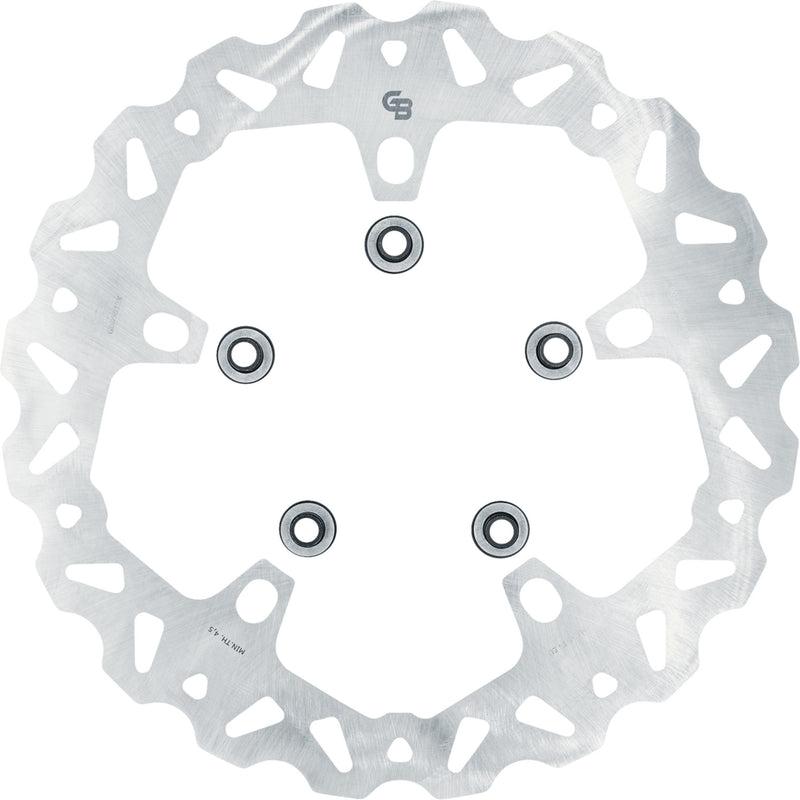 Gbrakes Wave® Brake Rotor - GBD9013X For Harley Pan America / Touring / Street Glide / Road Glide 2021-2026