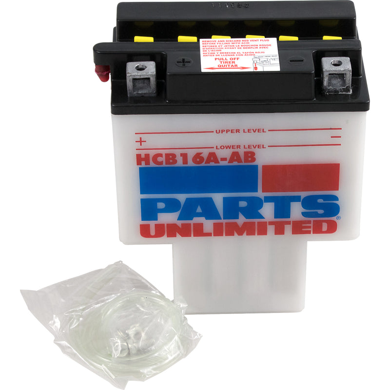 PARTS UNLIMITED RCB16A-AB Heavy-Duty Battery Battery - HYB16A-AB