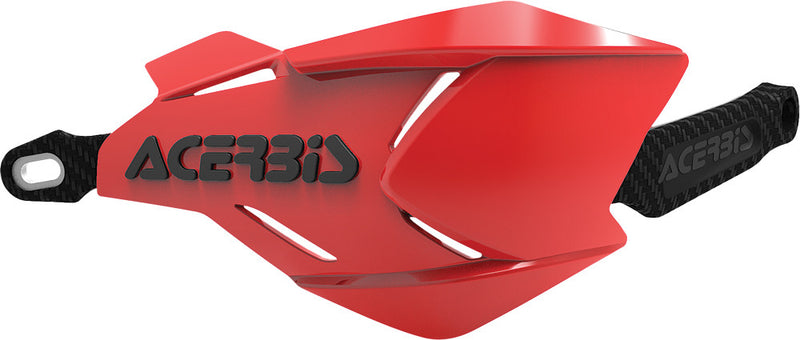 Acerbis X-Factory Handguard RED Black - 2634661018 For Husaberg Dirt Bikes 1989-2014 | Beta Dirt Bikes 2008-2018 | Aprilia 450 / 550 2006-2013