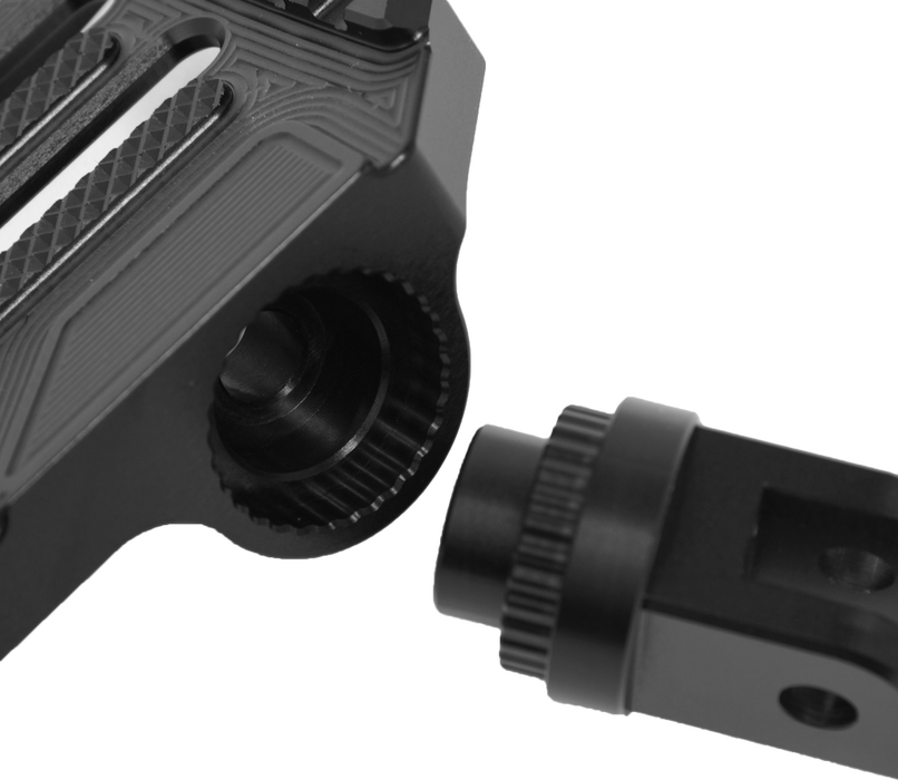 Kens Factory 563-03053 KFB-04-2B NL MINI BOARDS ADJUSTABLE BLACK STD HD CLEVIS