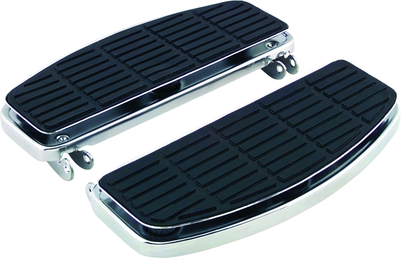 Bikers Choice 490336 66-84 FL Chrome Late Style Floorboards Replaces H-D 50603-74TA - Photo - Primary