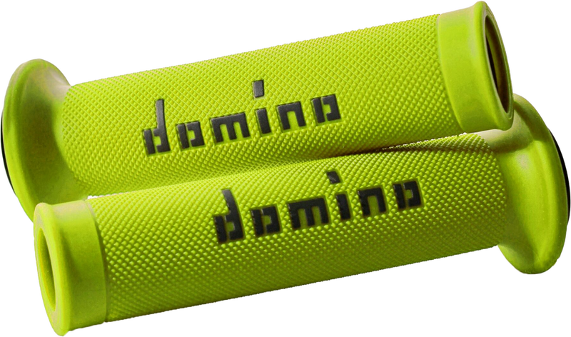 Domino Racing 58-2271 A01041C4050B7-0 MOTOGP GRIPS FLO YELLOW/BLACK PAIR