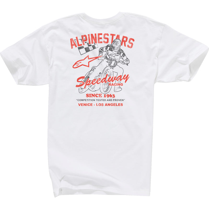 ALPINESTARS 3030-23238 12137260020M Speedway T-Shirt white - medium