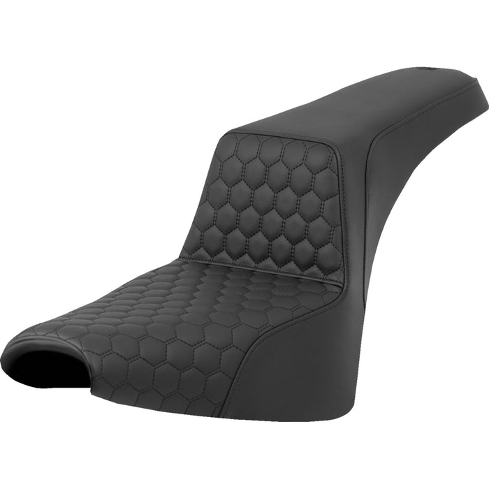 SADDLEMEN 0802-1557 818-30-177 Honeycomb Step-Up Seat - FXBB/FXST '18-'24