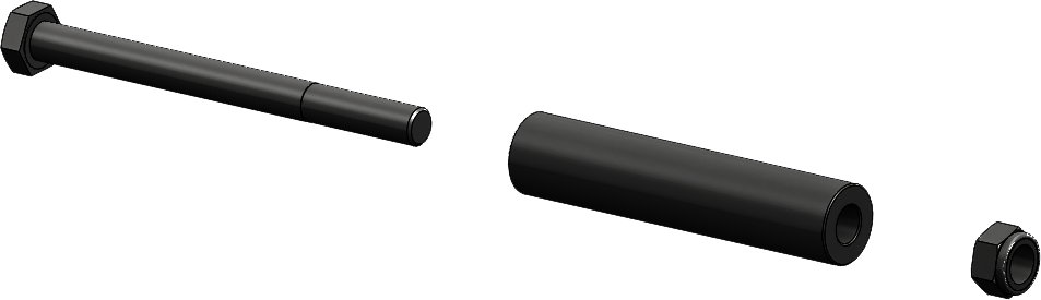 Kfi Products 10-0053 RK-POM-HW REPLACEMENT SE ROLLER KIT HORIZONTAL WIDE