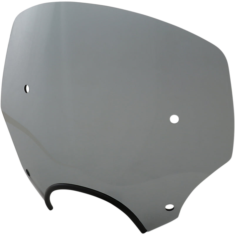 MEMPHIS SHADES 2311-0064 MEP5233 El Paso Sportshield — 7" - El Paso Windshield - 13" - 7" Headlight Cutout - Black Smoke