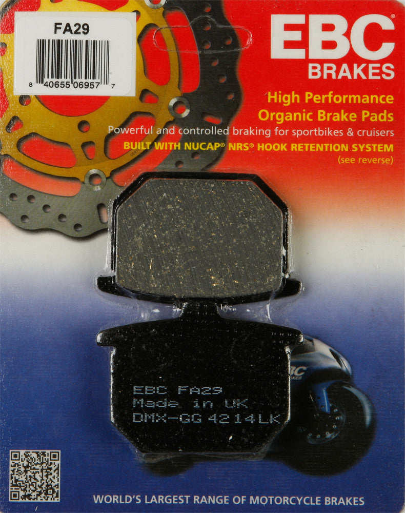 Ebc 15-29 FA29 BRAKE PADS