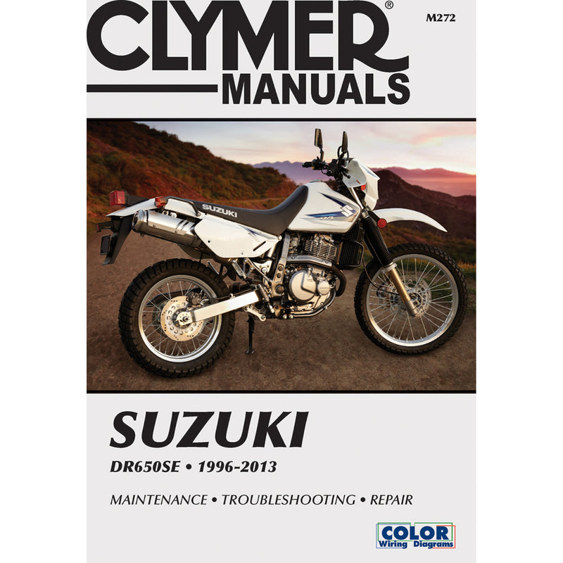 Clymer Service Manual - CM272 Suzuki 650SE 1996-2019