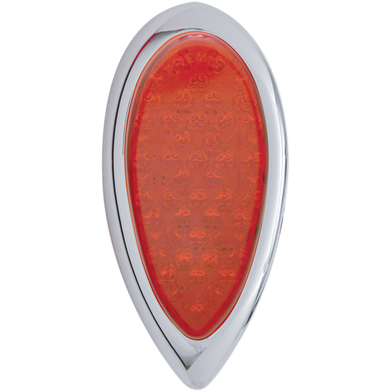 PRO-ONE PERF.MFG. 2010-1039 402060 Teardrop LED Taillight Taillight - Tear Drop - Red Lens