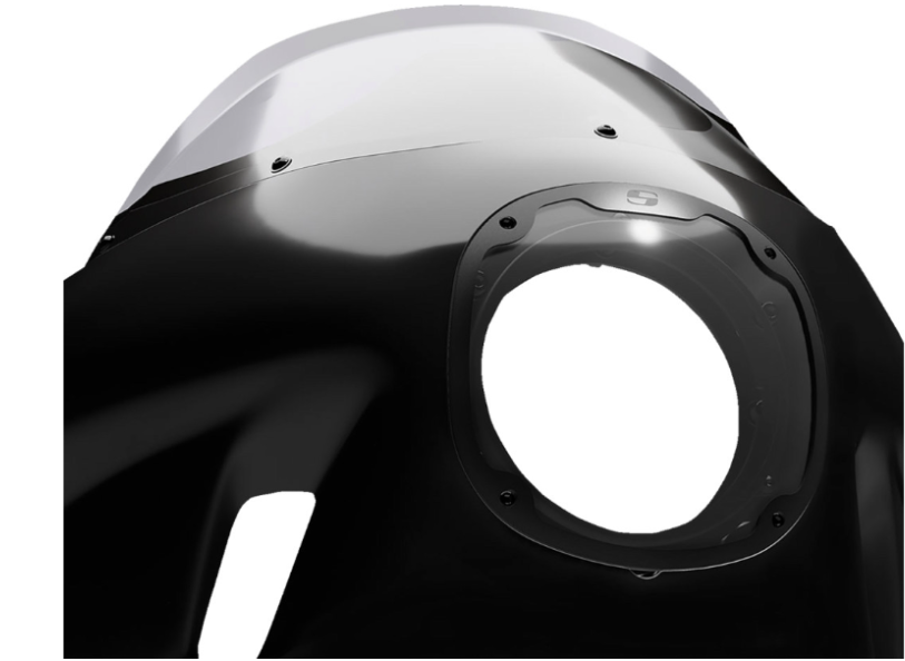 SADDLEMEN  2330-0307 818-29-15589 S-RT Mini Fairing-Low Rider