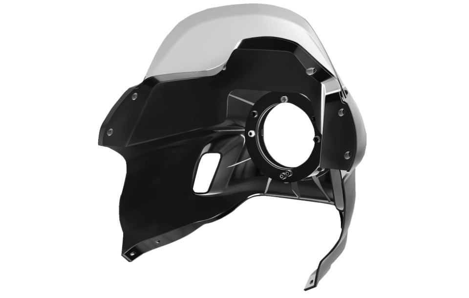 SADDLEMEN  2330-0307 818-29-15589 S-RT Mini Fairing-Low Rider