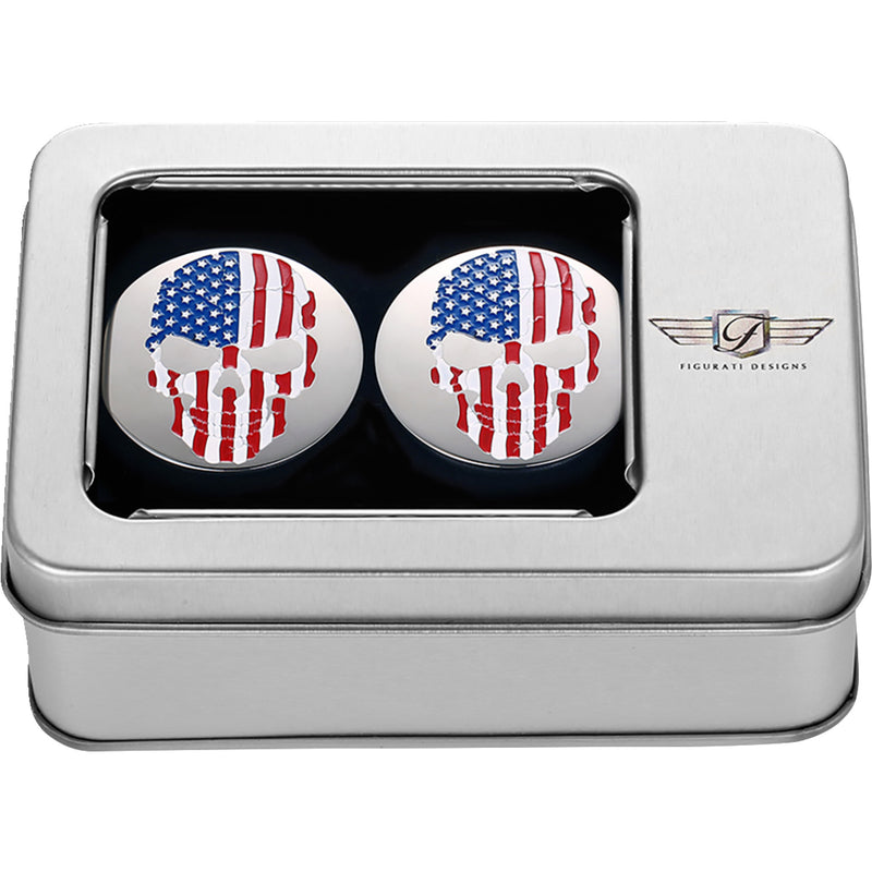 Figurati Designs Cover - FD24-AFSKULL-SS For Harley Motorcycles 1980-2026