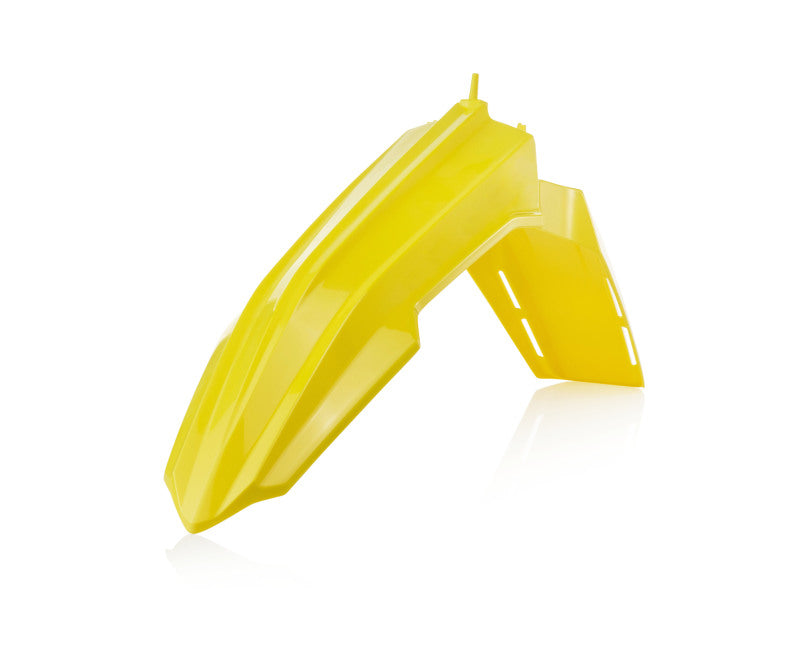 Acerbis 2686470231 18-24 Suzuki RMZ250/ RMZ450 Front Fender - Yellow - Photo - Primary