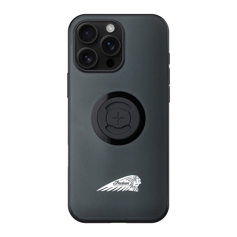 Sp Connect 194-50808 50808 INDIAN PHONE CASE W/HEADDRESS IPHONE 16 PRO MAX GRAY W/LOGO
