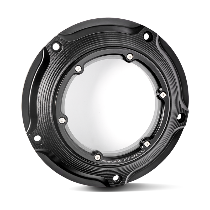 Performance Machine 0177-2083M-SMB Vision Derby Cover W/bezel - Black Ops - Photo - Primary